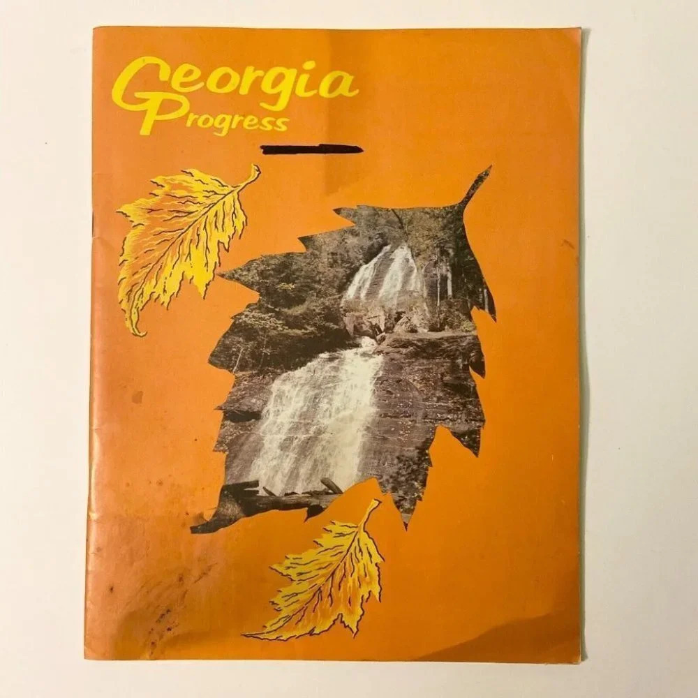 Vintage 70s Georgia Department of Industry and Trade Progress  Brochure Booklet